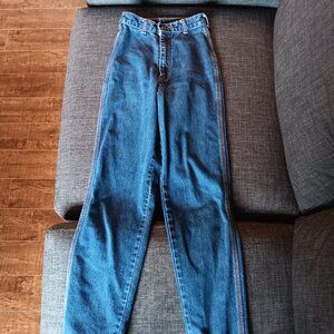 Vintage Fancy Ass Jeans Women's Denim XXS 1970s 70s